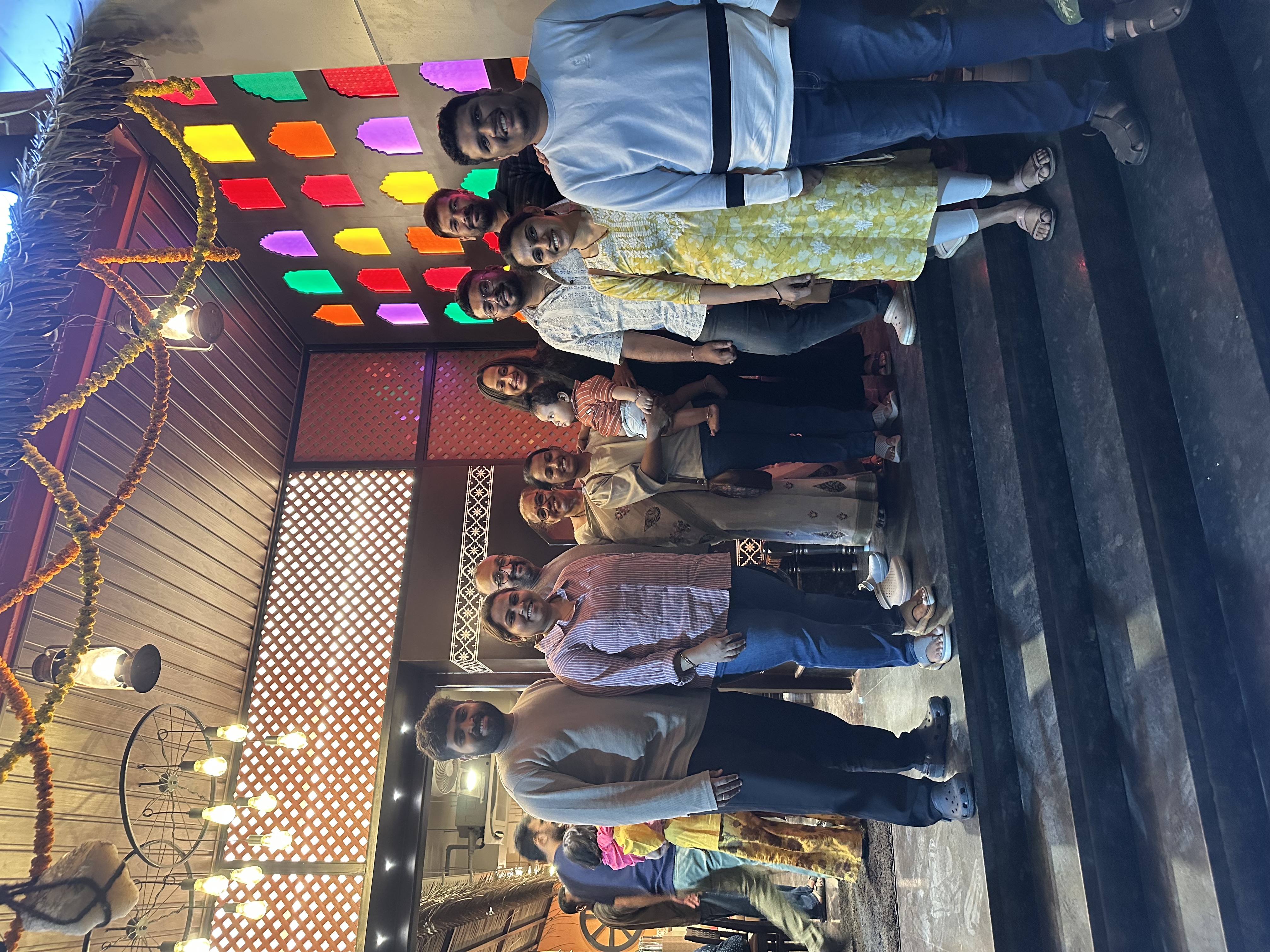 Outdoor ambience at Dhaba Square